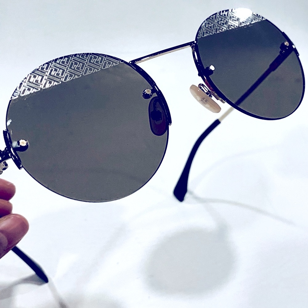 NEW Fendi FF M0058/S sunglasses round with printed Lens - UNISEX Pair